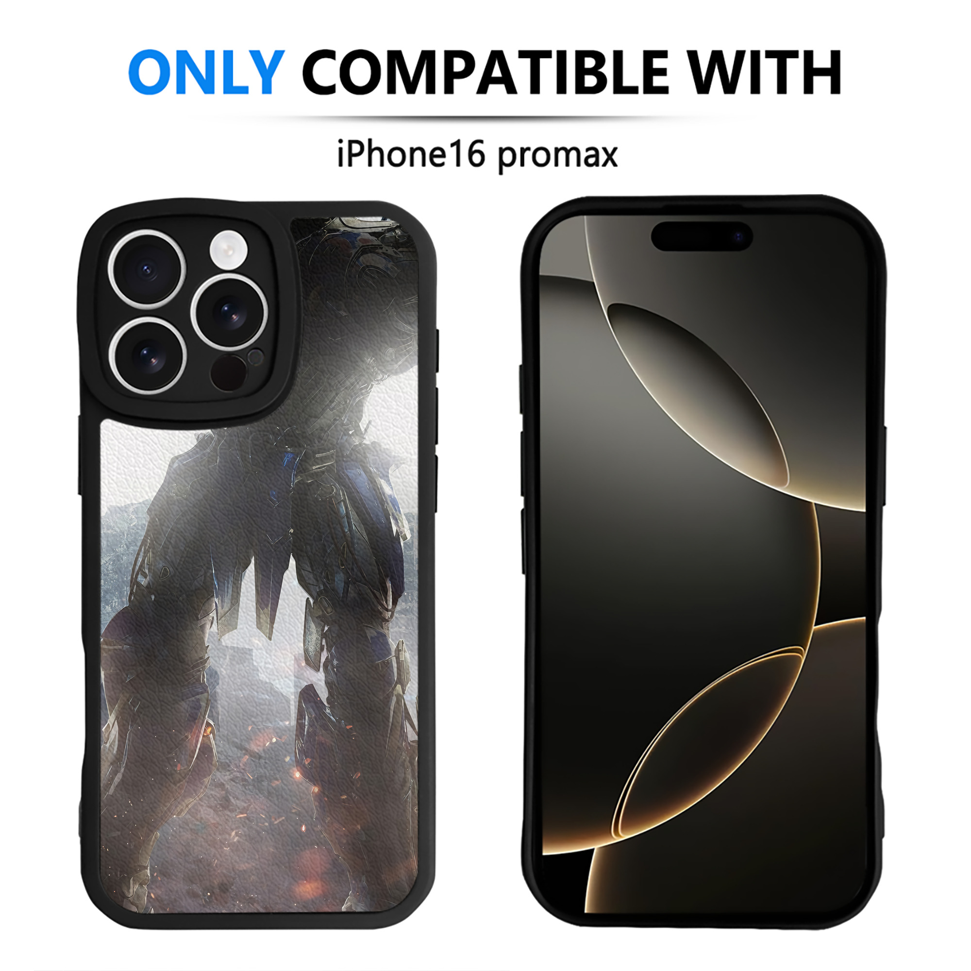 （画像用） Transformers トランスフォーマー 【iPhone 16シリーズ対応】シリコンスマホケース（レザー調） 材質：シリコン